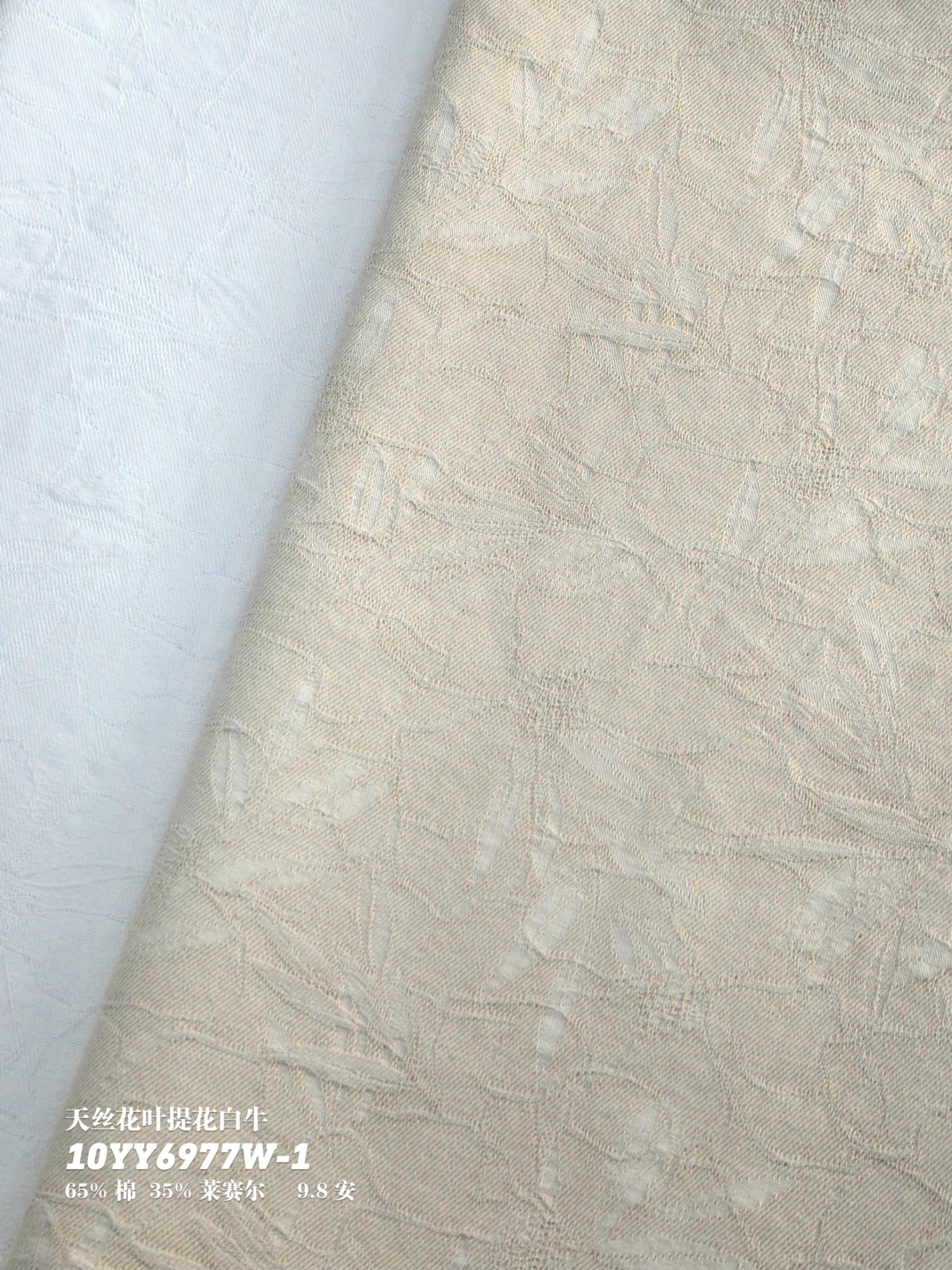 天丝花叶提花牛仔10YY6977W-1